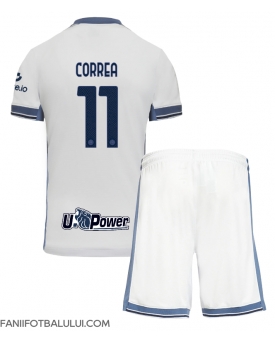 Inter Milan Joaquin Correa #11 Echipament de Fotbal Replică 2024-25 Copii Deplasare (+ Șorturi)